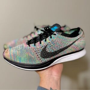 Nike Flyknit Racer Multicolor Size 10
